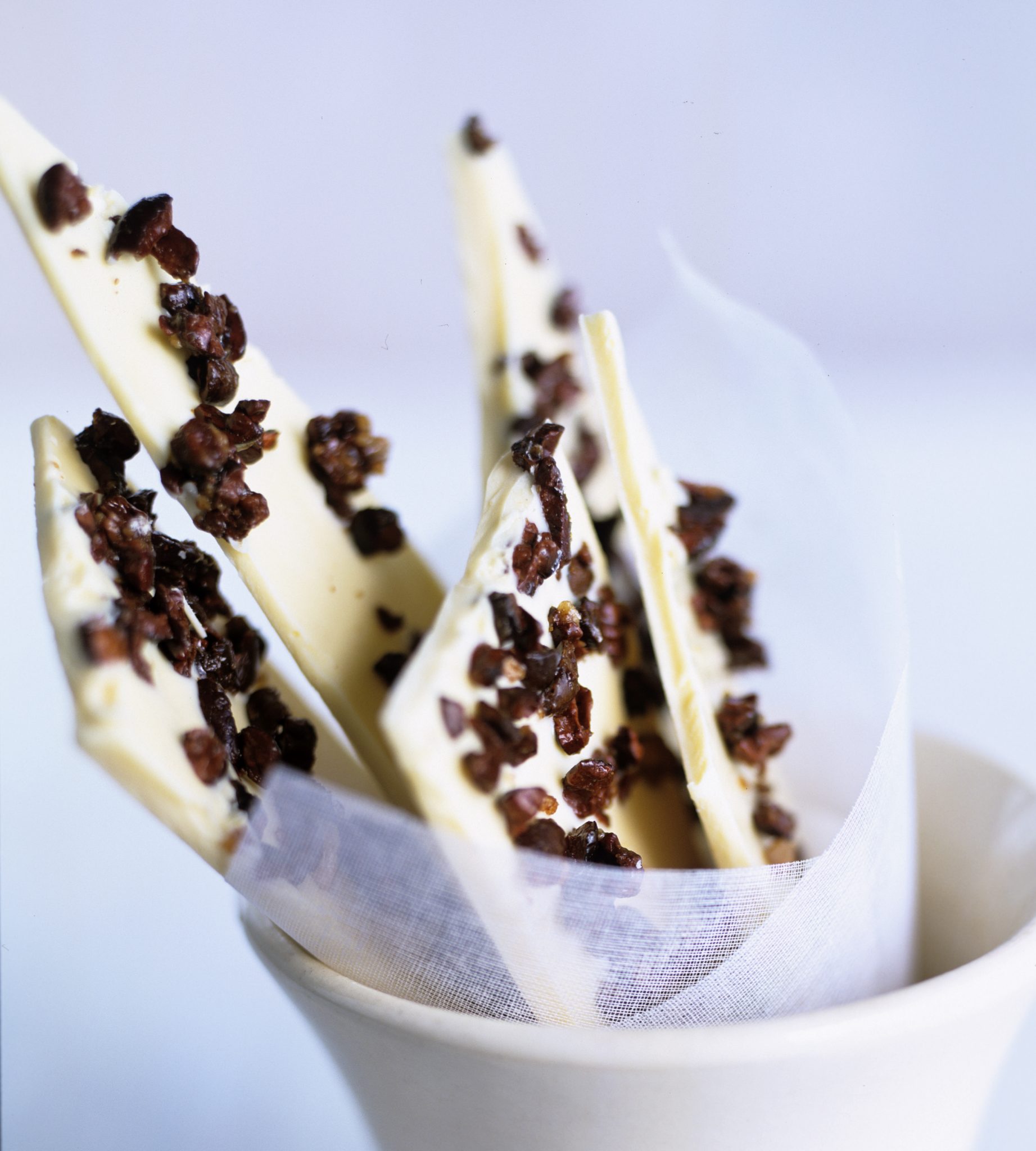 Recchiuti Caramelized Cocoa Nib White Chocolate Bark