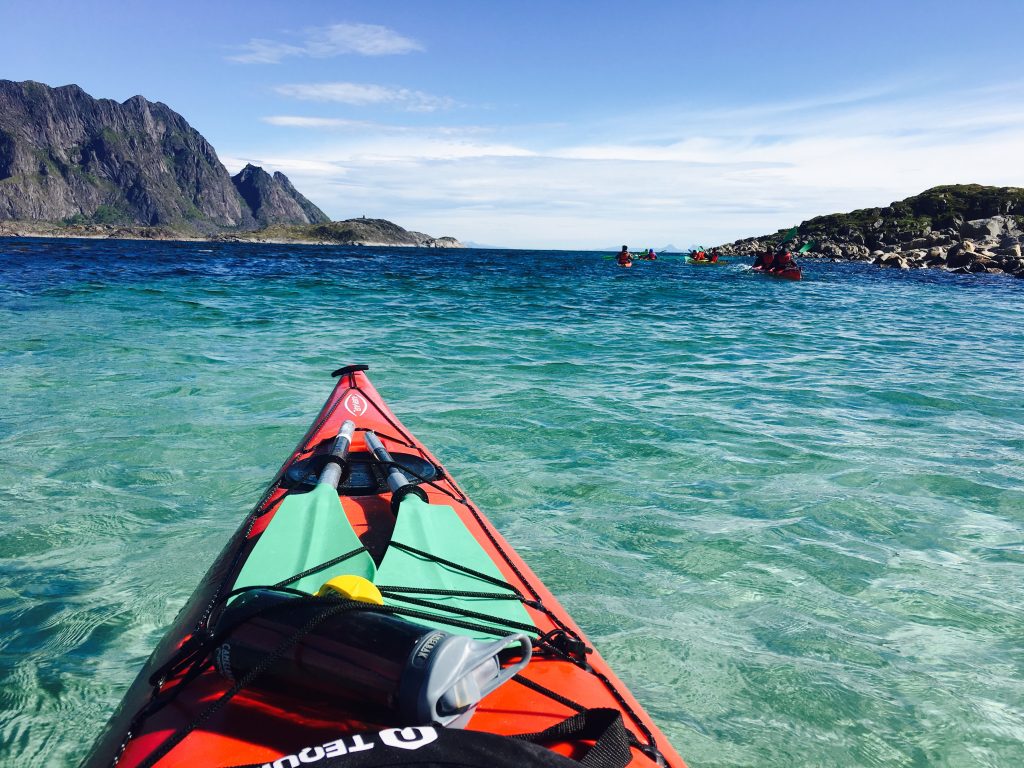 Kayaking in Norway